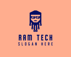 Tech Circuit Geek logo design