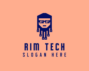 Tech Circuit Geek logo design