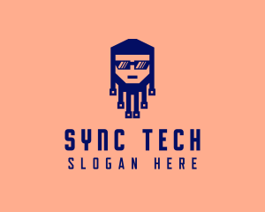 Tech Circuit Geek logo design