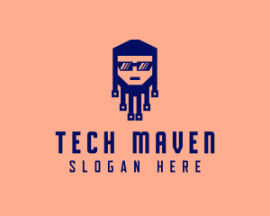 Tech Circuit Geek logo design