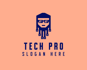 Tech Circuit Geek logo design