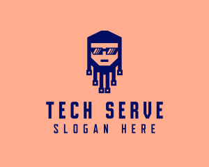 Tech Circuit Geek logo design