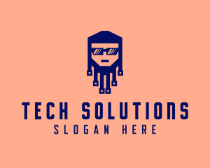 Tech Circuit Geek logo design