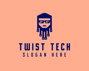 Tech Circuit Geek logo design