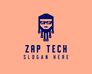 Tech Circuit Geek logo design