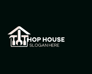 House Maintenance Tools logo design