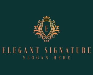 Regal Luxury Shield logo design