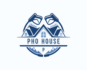 Pressure Washing Cleaner logo design