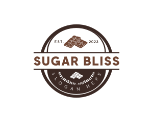 Chocolate Snack Dessert logo design