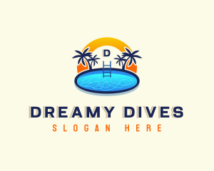 Swimming Pool Summer logo