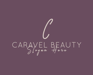 Cosmetics Style Brand logo design