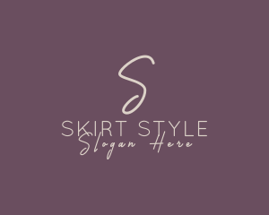 Cosmetics Style Brand logo design