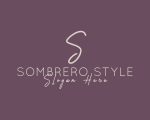 Cosmetics Style Brand logo design