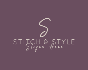 Cosmetics Style Brand logo design