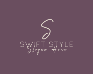 Cosmetics Style Brand logo design