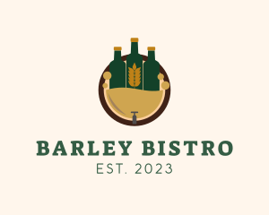 Craft Beer Bistro logo design