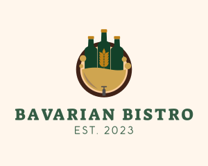 Craft Beer Bistro logo design