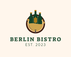 Craft Beer Bistro logo design