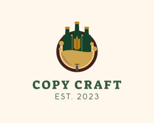 Craft Beer Bistro logo design