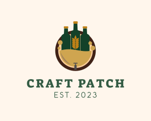 Craft Beer Bistro logo design