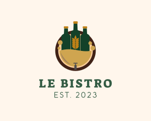 Craft Beer Bistro logo design