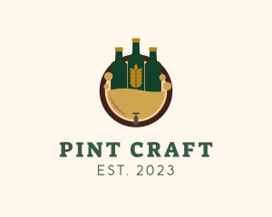 Craft Beer Bistro logo design