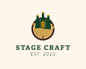 Craft Beer Bistro logo design