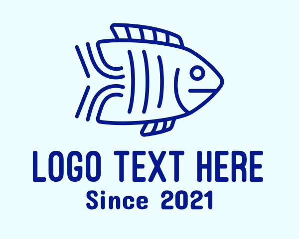 Fish Breeder logo example 1