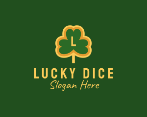 Clover Leaf Saint Patrick logo design