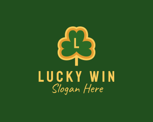 Clover Leaf Saint Patrick logo design