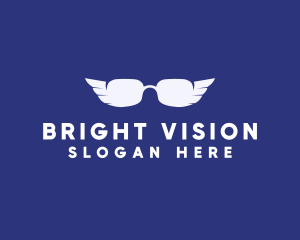 Winged Shades Vision logo design