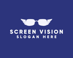 Winged Shades Vision logo design