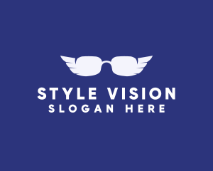 Winged Shades Vision logo design