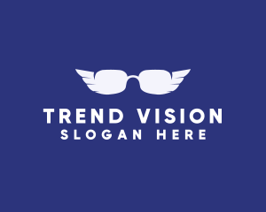 Winged Shades Vision logo design