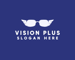 Winged Shades Vision logo design