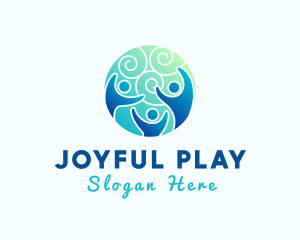 Playful Group People logo design