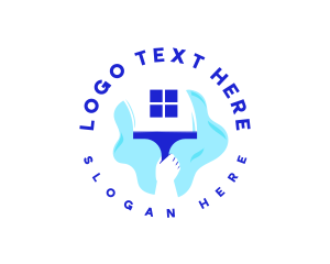 Window Cleaning Squeegee logo