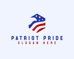 Eagle Patriotic Veteran logo design