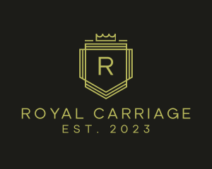 Royal Crown Shield logo design