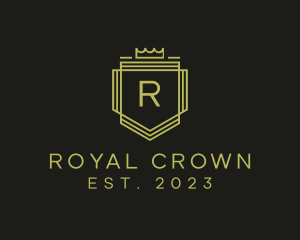 Royal Crown Shield logo design