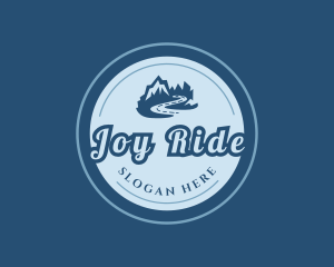 Mountain Road Travel logo design