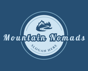 Mountain Road Travel logo design