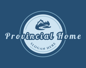 Mountain Road Travel logo design