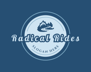 Mountain Road Travel logo design