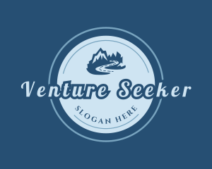 Mountain Road Travel logo design