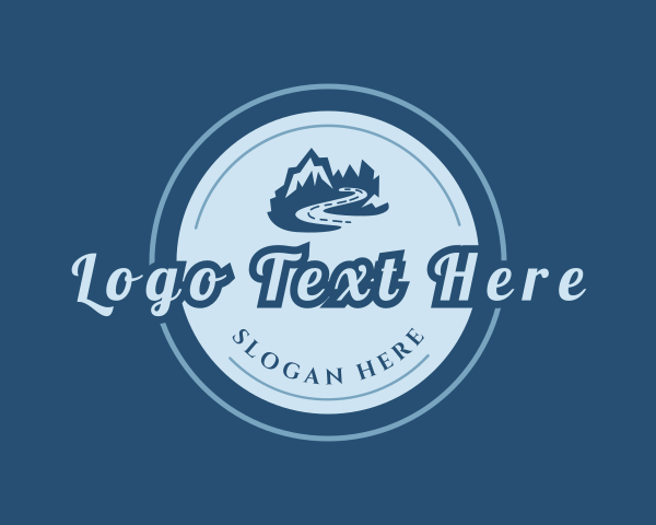 Hiking logo example 2