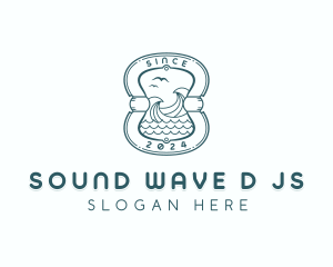 Waves Coast Surfing logo design