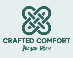 Textile Knot Craft logo design