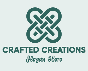 Textile Knot Craft logo design