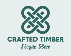 Textile Knot Craft logo design